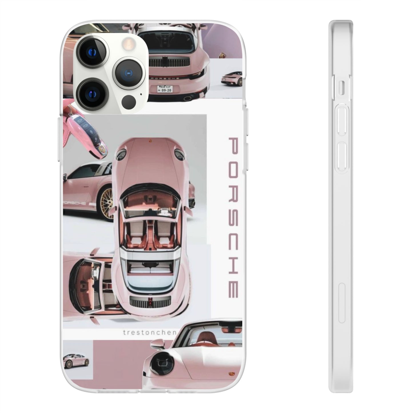 Pink Porsche Phone Case