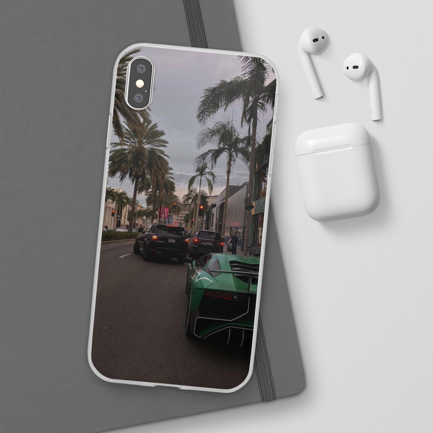 Lamborghini street viewPhone Case