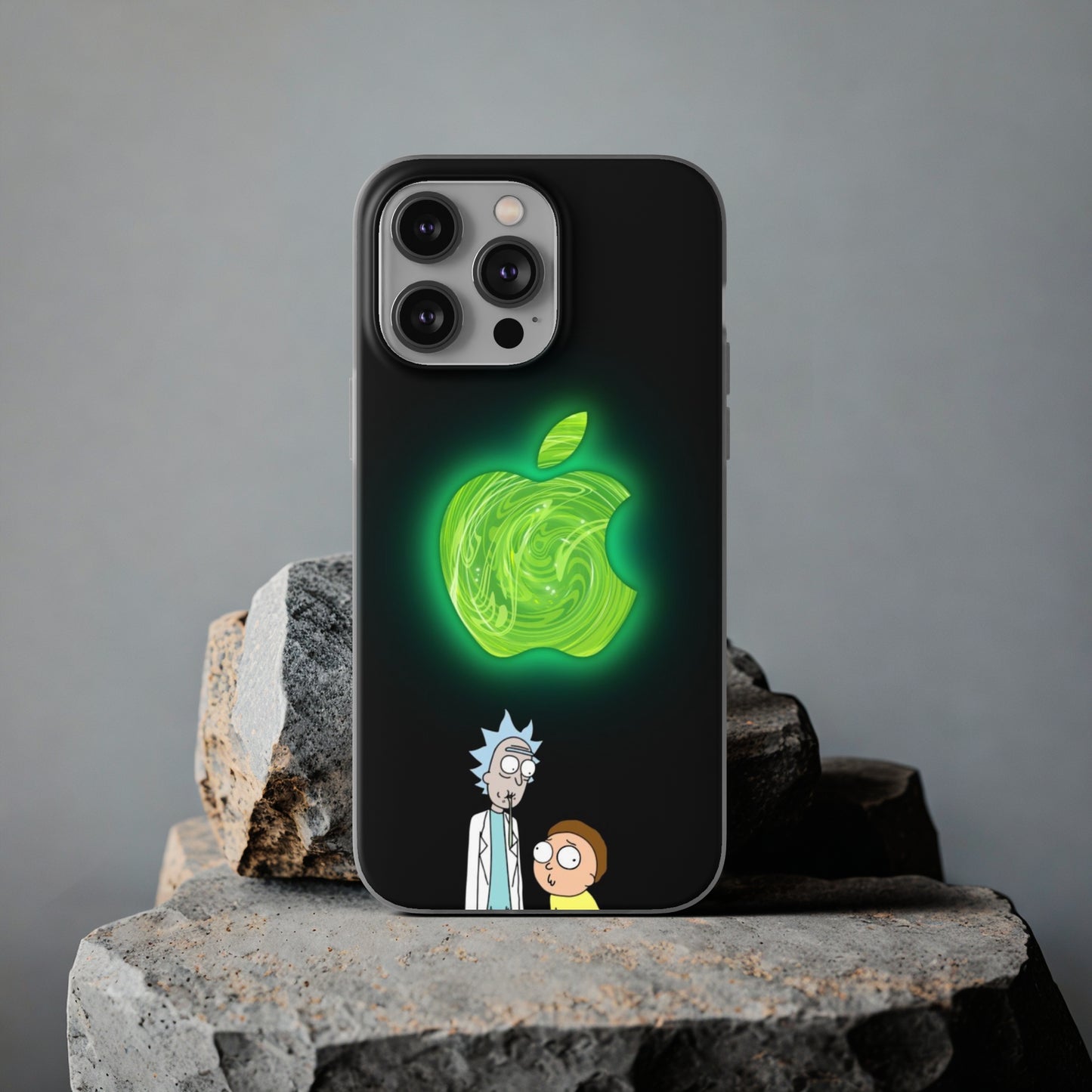 Apple  Rick and Morty Phone Case