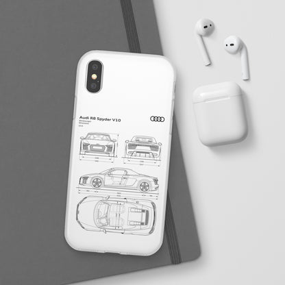 Audi R8 Sketch Phone Case