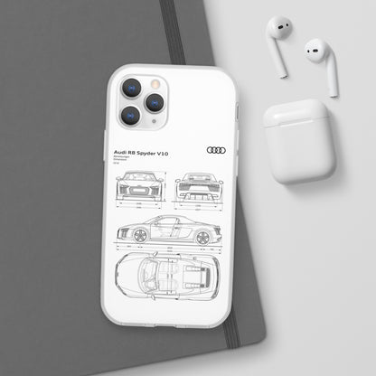 Audi R8 Sketch Phone Case