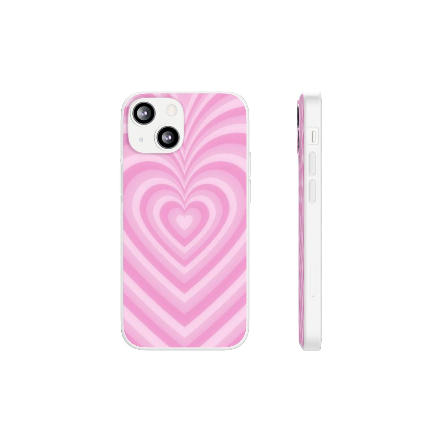 Pink Hearts Phone Case