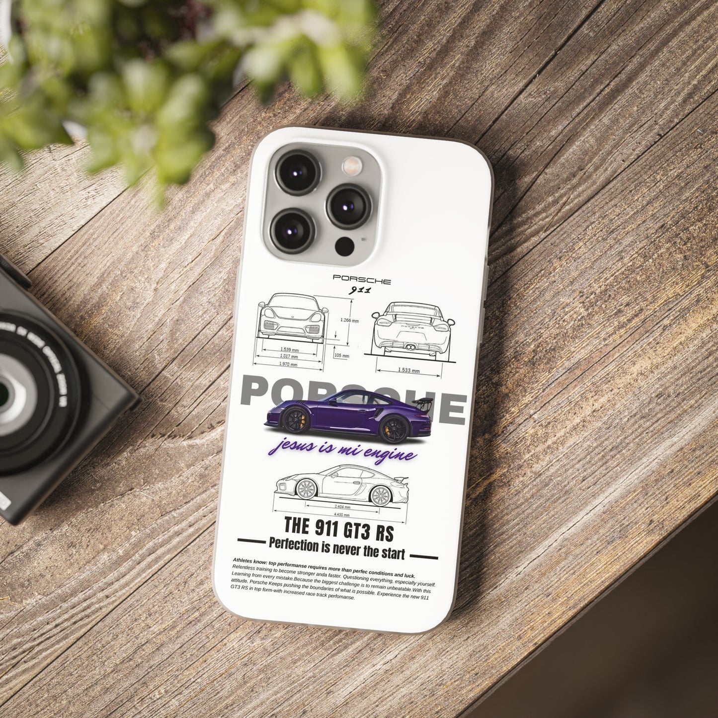 Purple Porsche Phone Case