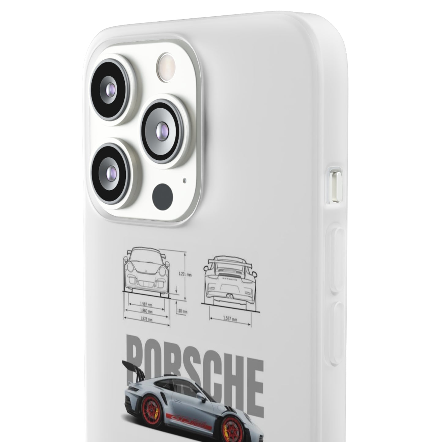 Blue Porsche Phone Case