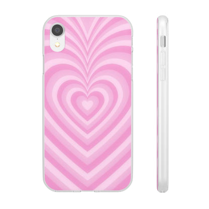 Pink Hearts Phone Case