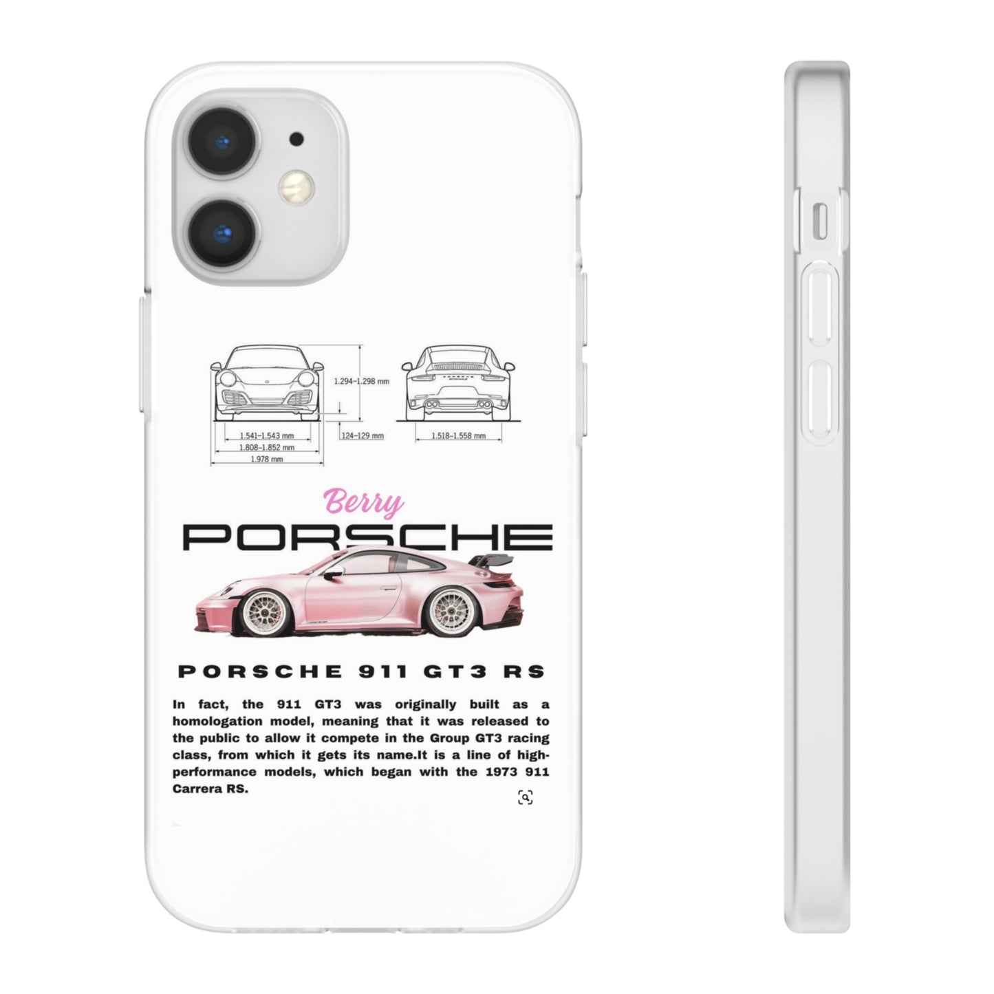 Berry Porsche Phone Case